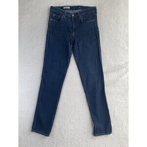 AG Adriano Goldschmied Jeans Womens 29 Prima Super Stretch Cigarette Leg Dark